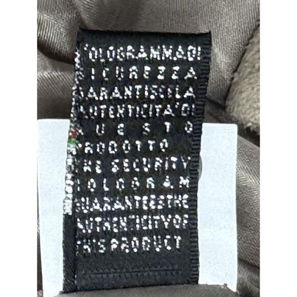 A G Milano Beige Leather Jacket New Old Stock 2015 Women’s Size Medium - Picture 9 of 11